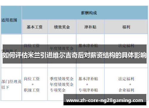 如何评估米兰引进维尔吉奇后对薪资结构的具体影响 如何评估米兰引进维尔吉奇后对薪资结构的具体影响
