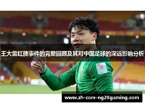 王大雷红牌事件的完整回顾及其对中国足球的深远影响分析