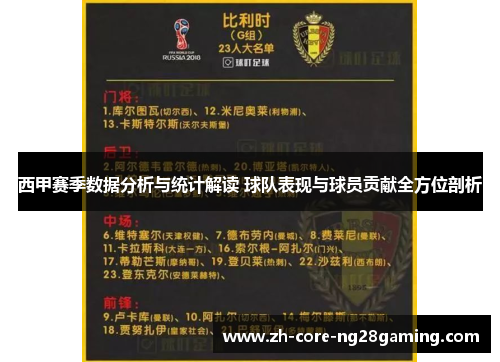 西甲赛季数据分析与统计解读 球队表现与球员贡献全方位剖析